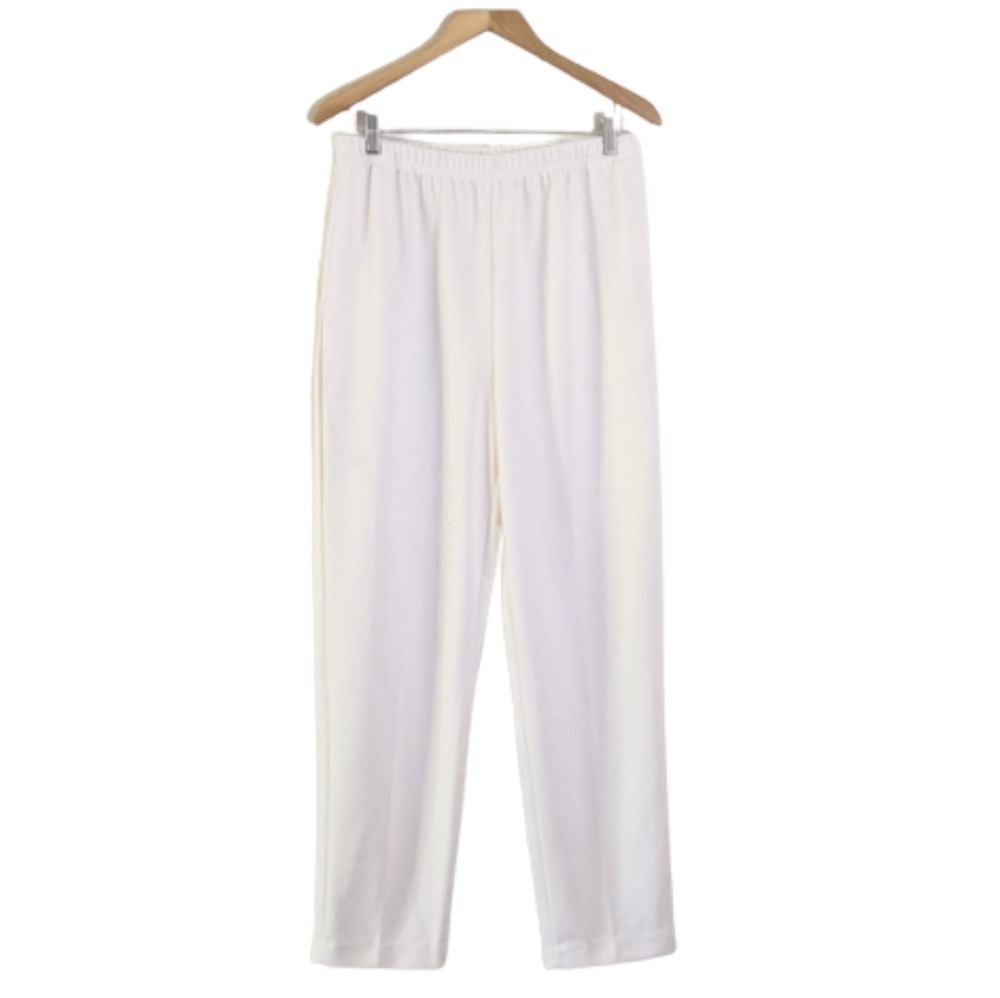 🌟 Blair Ivory White Straight Leg Pocket Trousers 14